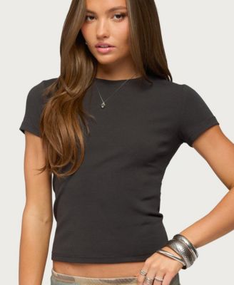 Edikted Women's Vintage Studded T-Shirt