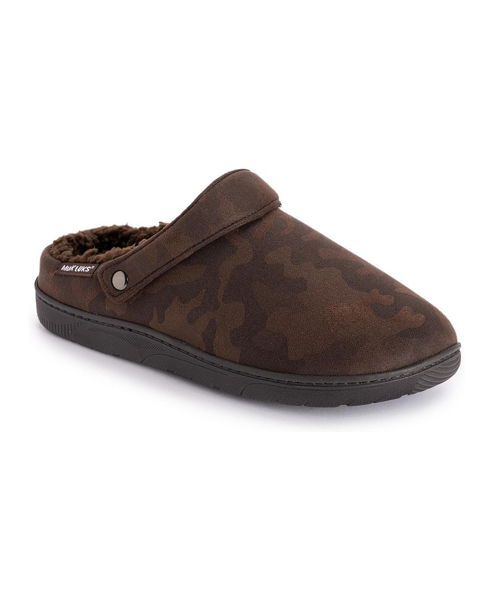 MUK LUKS Men's Keanu Convertible Clog Slippers