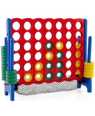 HONGGE Giant 4-to-Score 42 Two-Color Rings Floor Game, Ages 3+