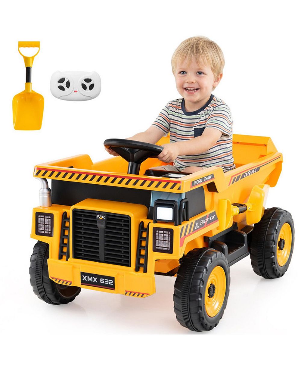 Игрушечный грузовик HONGGE 24V с пультом управления для детей 3-8 лет