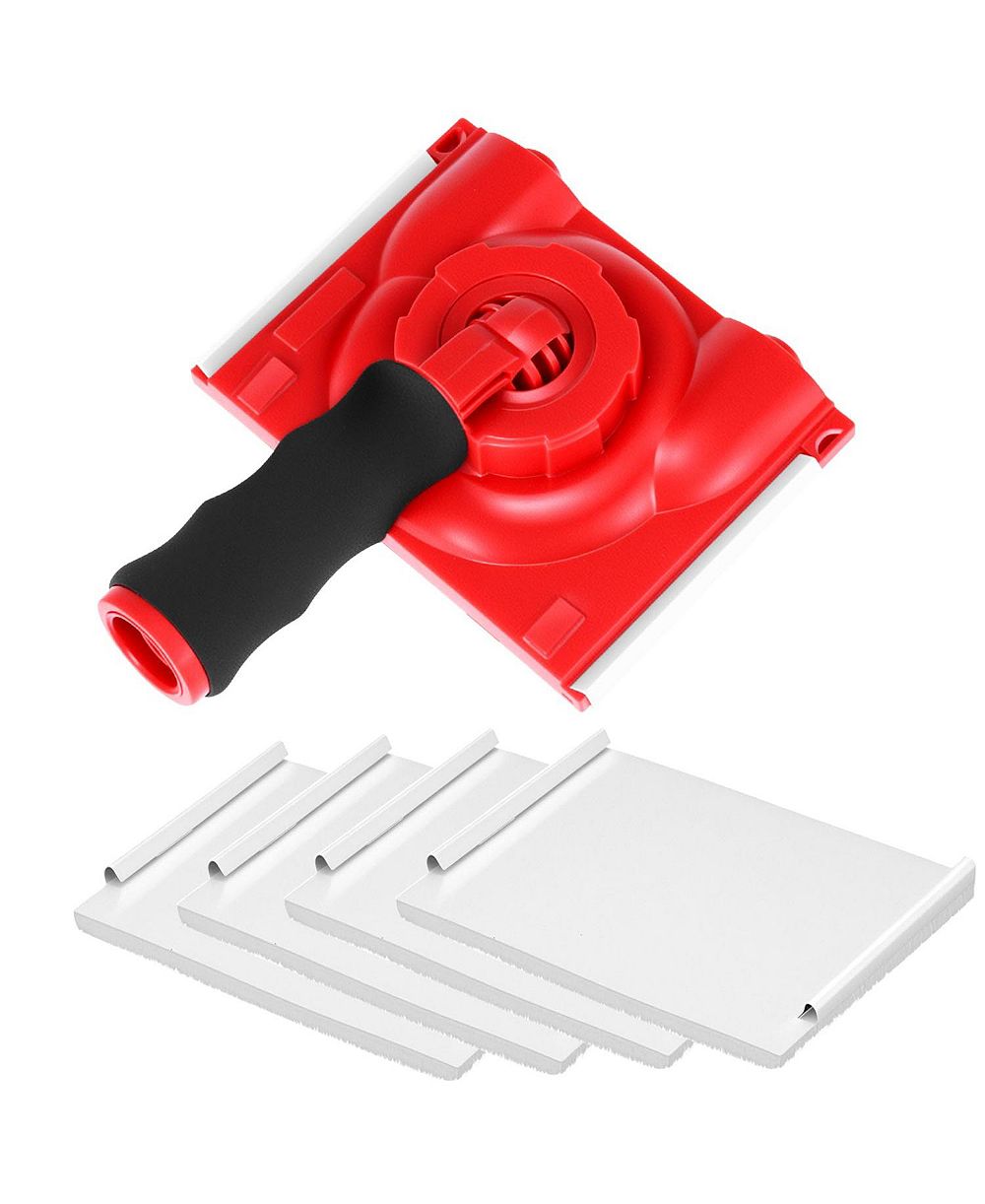 XDOVET T Edge Trimmer Corner Walls Ceilings Tool 4 Pads