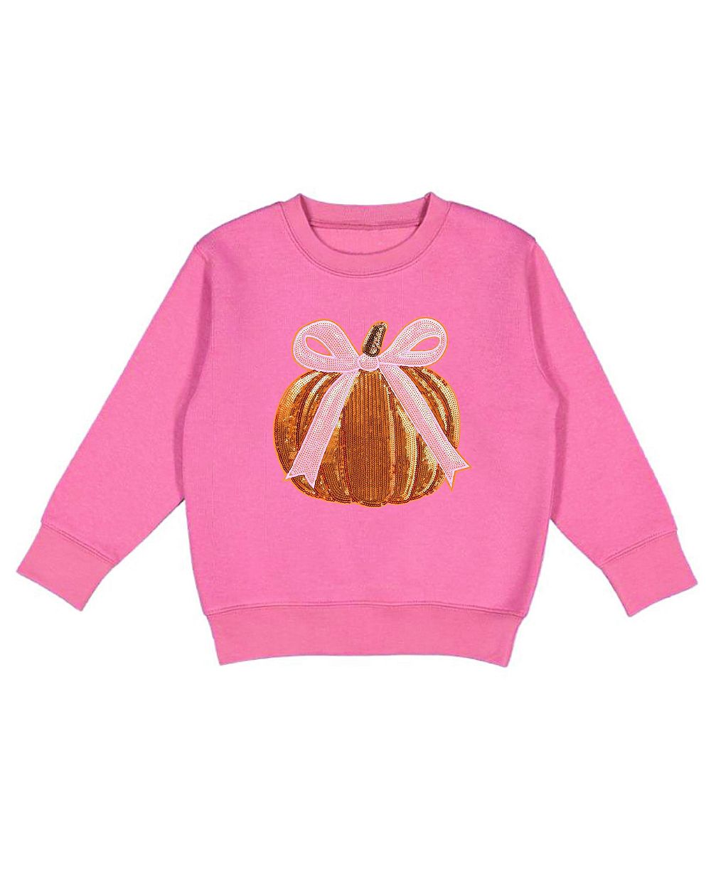 Sweet Wink Детская толстовка с пайетками Pumpkin