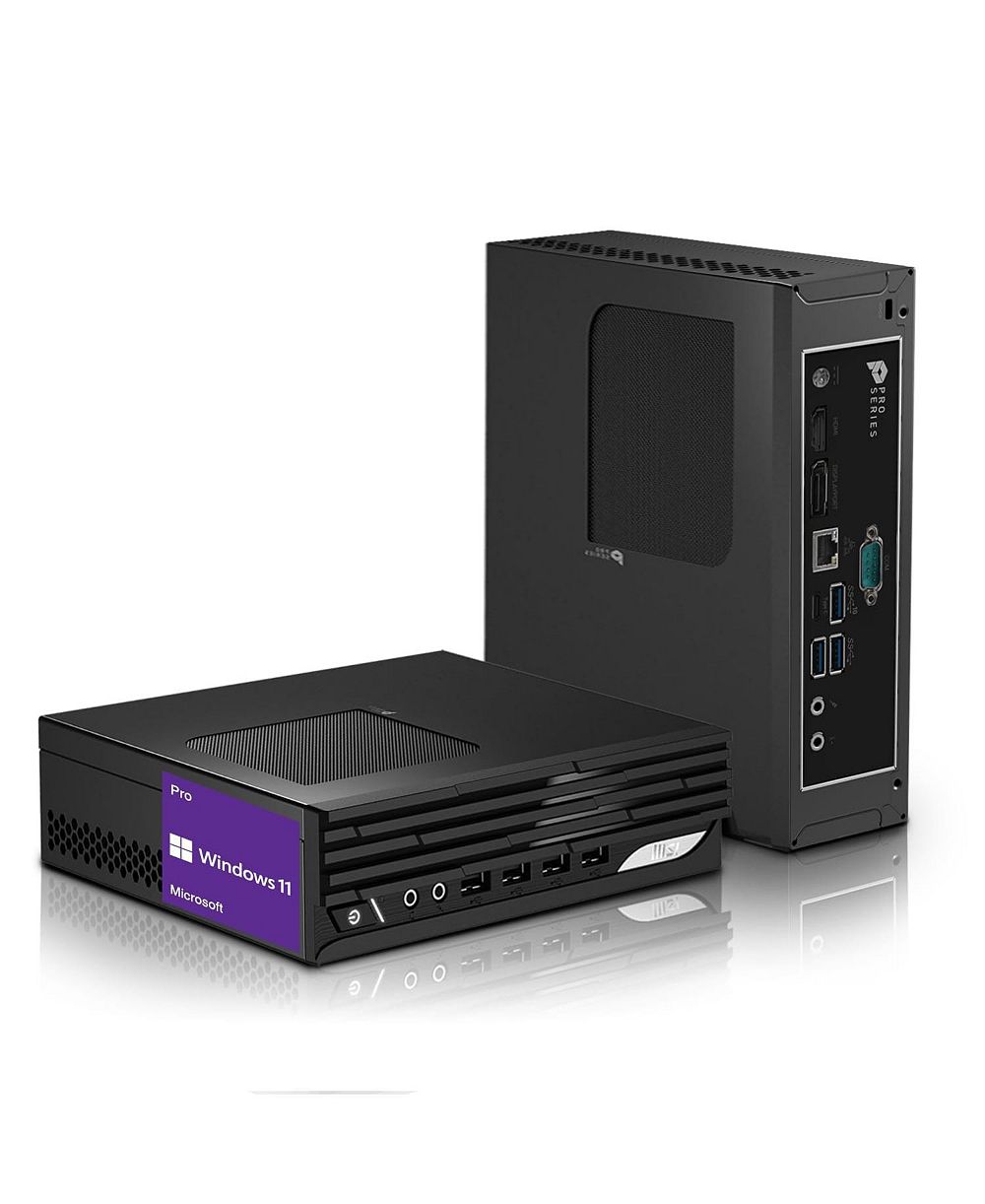MSI PRO DP21 13M Compact Desktop Computer with Windows 11 Pro and Wi-Fi 6