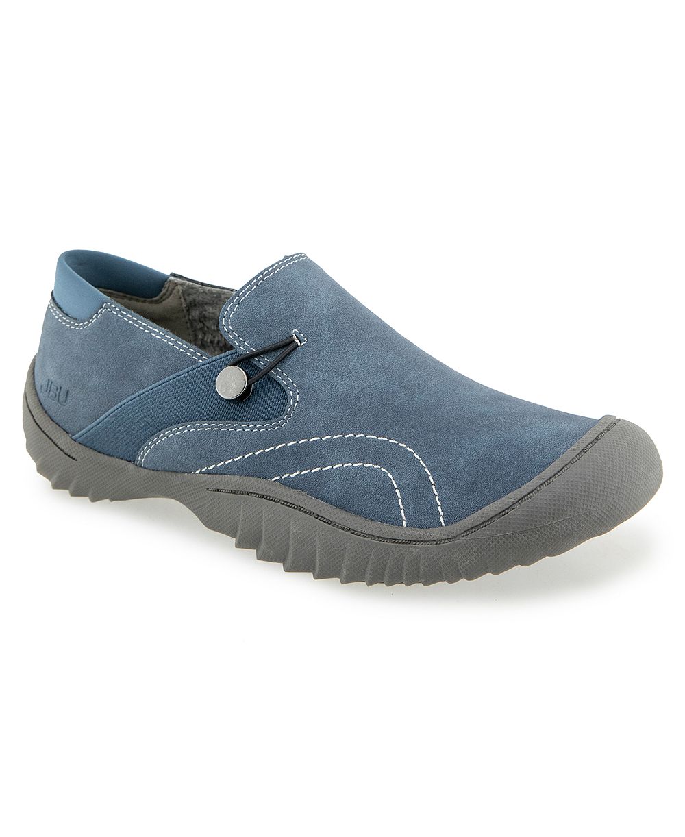 Женские слинг-мюли JBU Johanna-Wide Closed Casual Denim Flats
