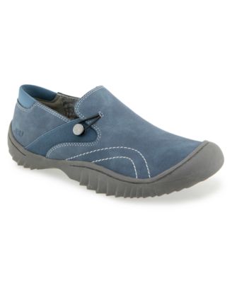 JBU Women's Johanna-Wide Closed Casual Denim Flats