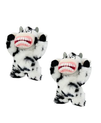 Мягкая игрушка Mighty Jr Angry Animals Mad Cow 2 Pack