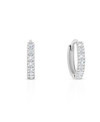 Серьги-кольца Tiny Blessings Timeless Pave Huggie