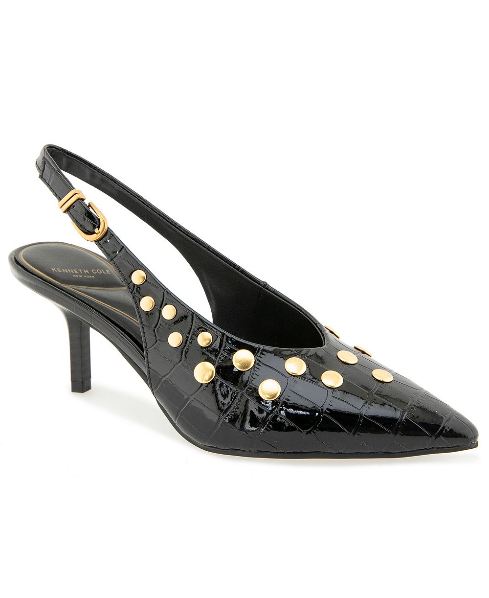 Kenneth Cole New York Women's Ulysses Studs Slingback Pumps