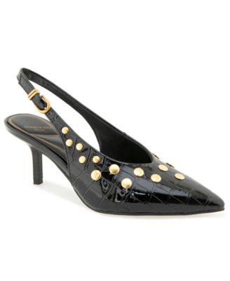Kenneth Cole New York Women's Ulysses Studs Slingback Pumps