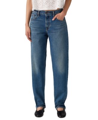 Levi's® женские джинсы из денима с высокой посадкой, свободный крой, сужающиеся к низу, модель H226