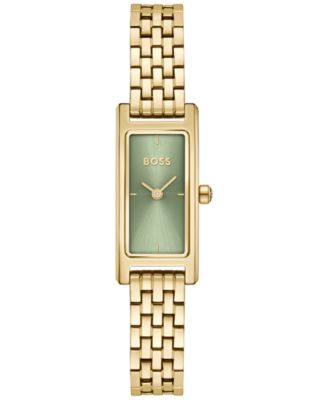 Hugo Boss женские тонкие стальные часы с ионным покрытием из кварца Lucy 15 мм