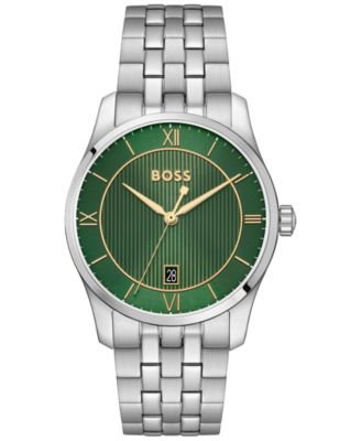 Hugo Boss Men's Principle Quartz Stainless Steel Watch 37mm