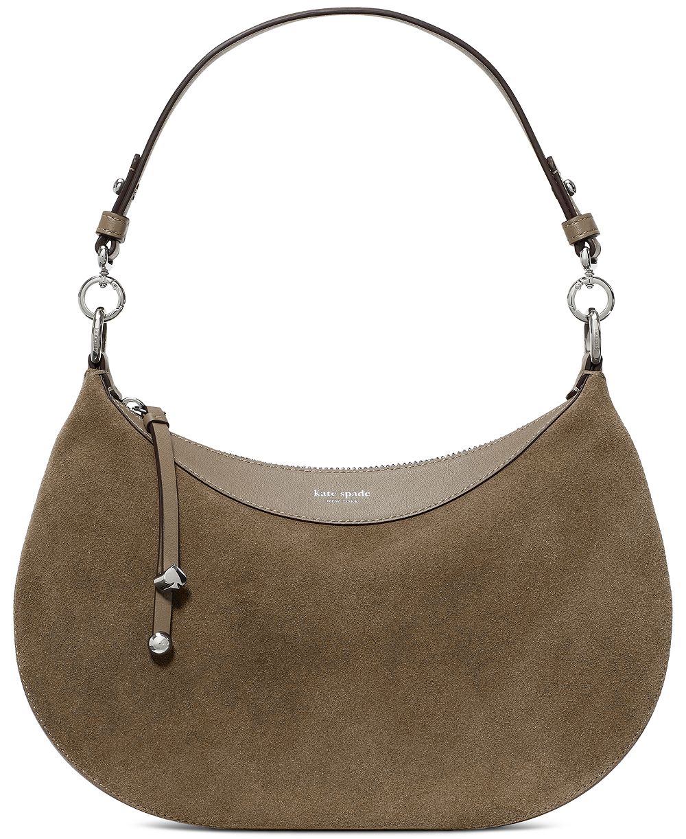 kate spade new york Liv Medium Suede Shoulder Bag