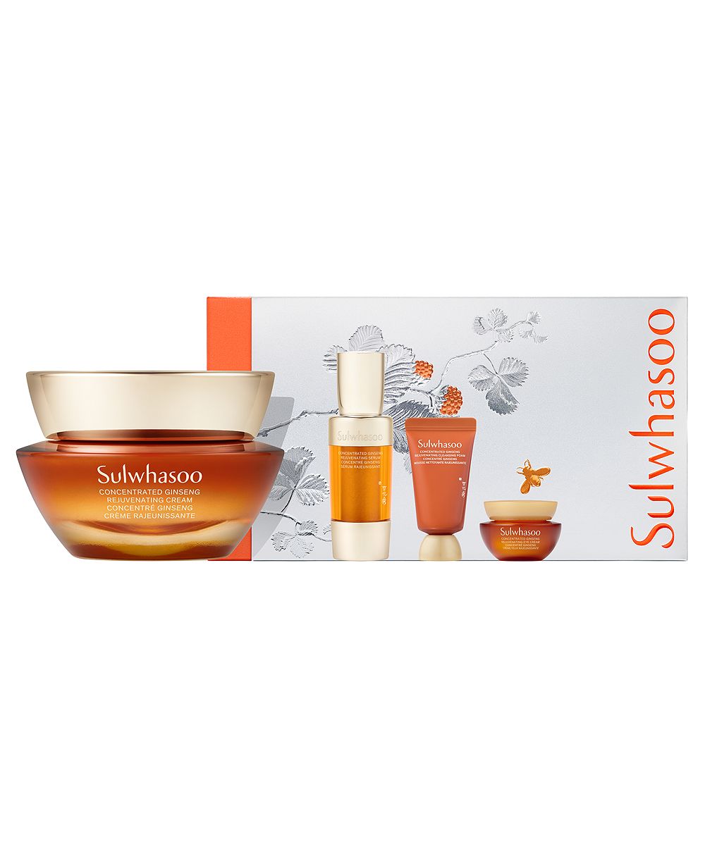 Набор из 4 средств Concentrated Ginseng Rejuvenating Cream, Sulwhasoo