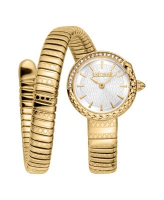 Just Cavalli Women's Glam Chic Quartz IP Stainless Steel Bracelet Watch