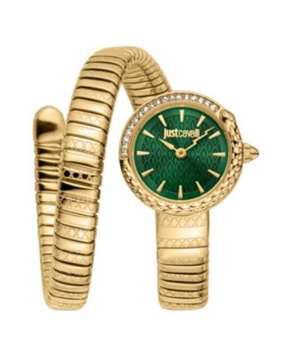 Just Cavalli Women's Glam Chic Quartz IP Stainless Steel Bracelet Watch