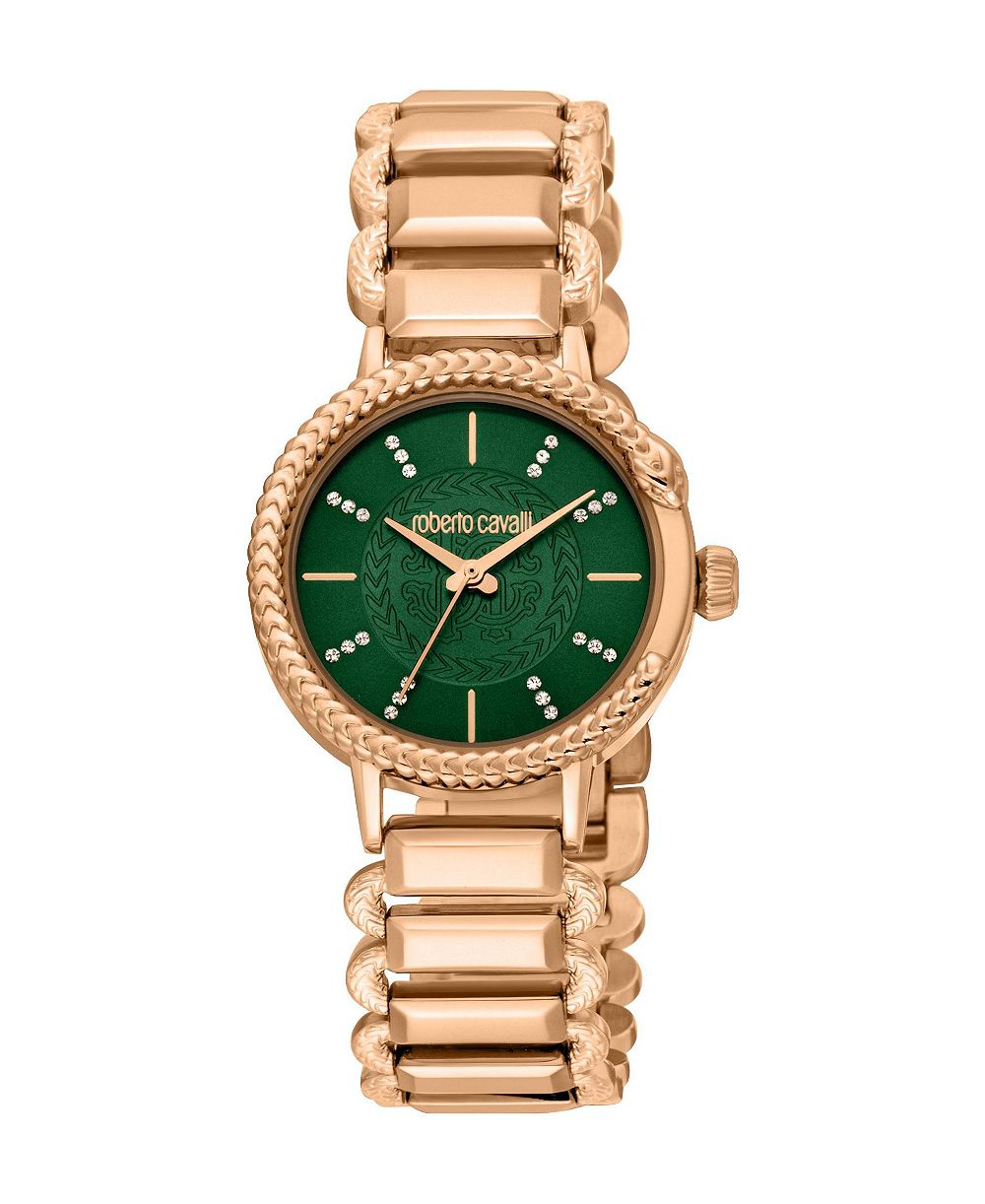 Женские наручные часы Roberto Cavalli Snake Core Quartz IP Stainless Steel