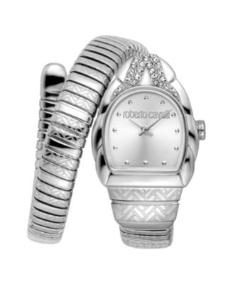 Roberto Cavalli Women's Aurora Quartz Stainless Steel Bracelet Watch