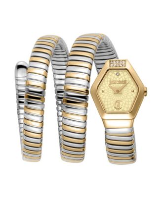 Just Cavalli Women's Romina Quartz  Stainless Steel Bracelet Watch
