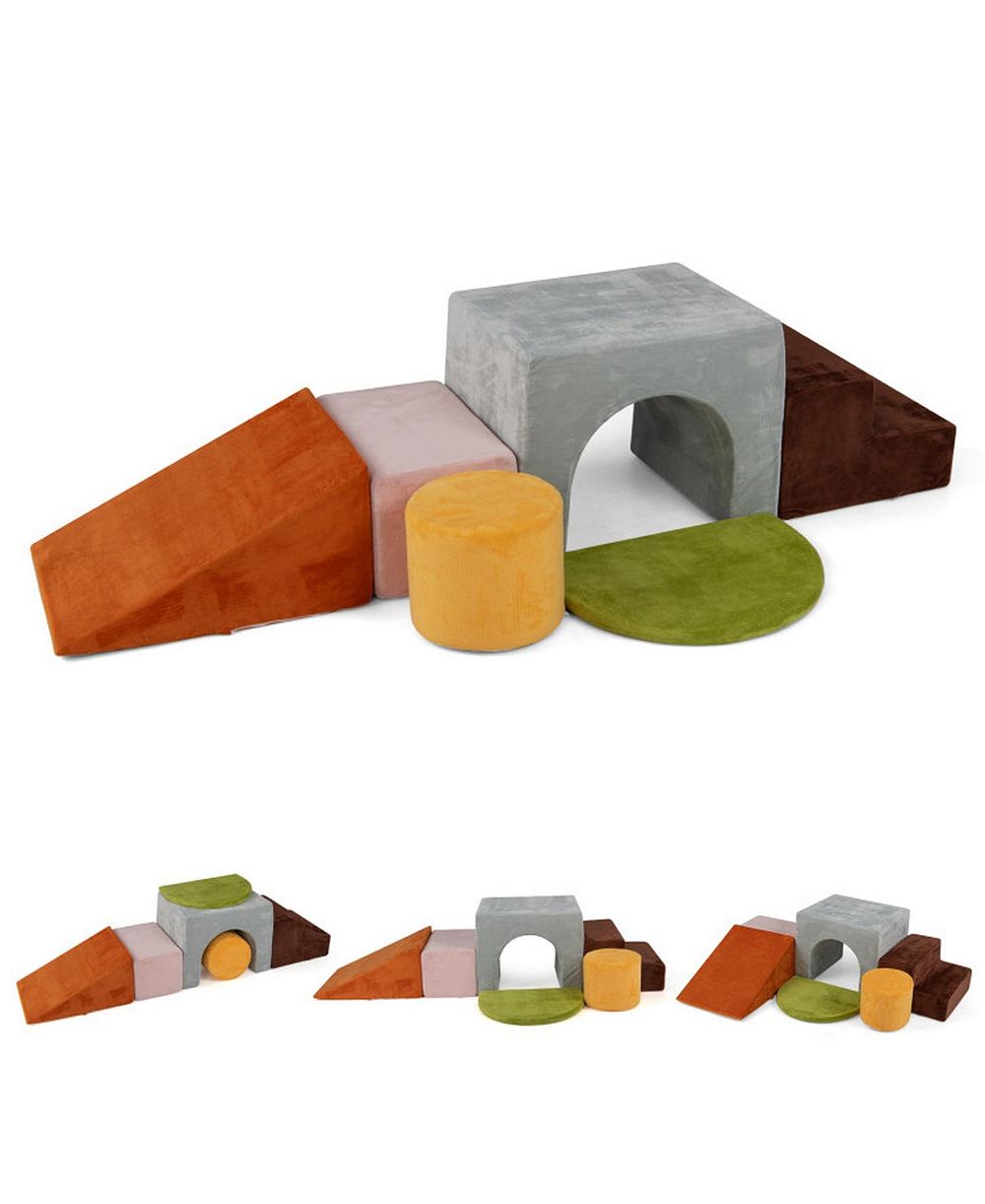 SUGIFT 6-Piece Foam Climbing Blocks Set