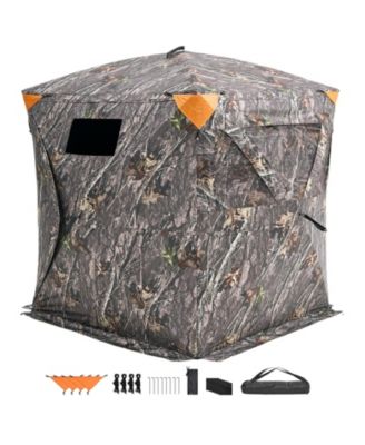 SUGIFT 270degree(s) 2-3 Person Pop Up Deer Hunting Blind Tent with Carrying Bag and 3 Horizontal Windows
