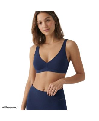Lands' End Women's Bralette Soft Essential Everyday Bra