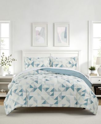 Комплект из 3 одеял Devon Geo Reversible Microfiber от Macy's