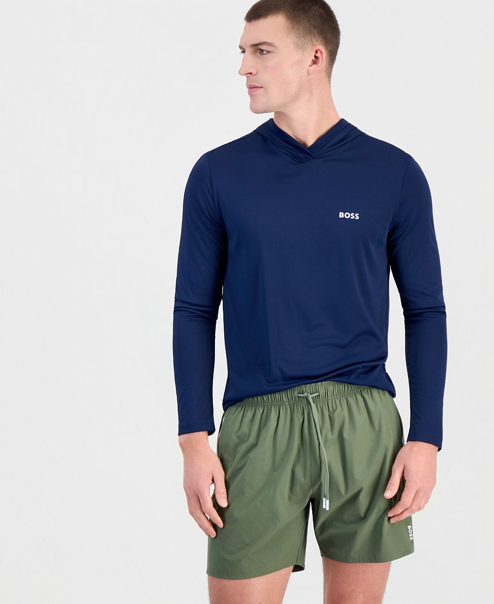 BOSS by Hugo Boss мужские плавки с иконичными полосками, 5 дюймов