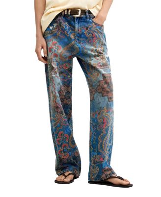 Мужские джинсы с принтом, Desigual