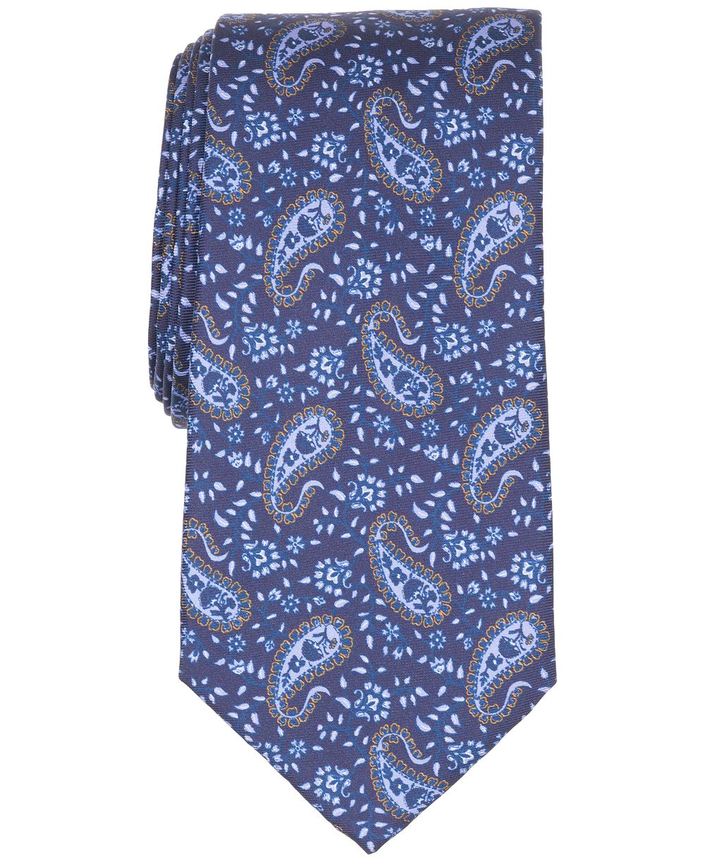 Club Room Men's Windham Paisley Print Classic Tie