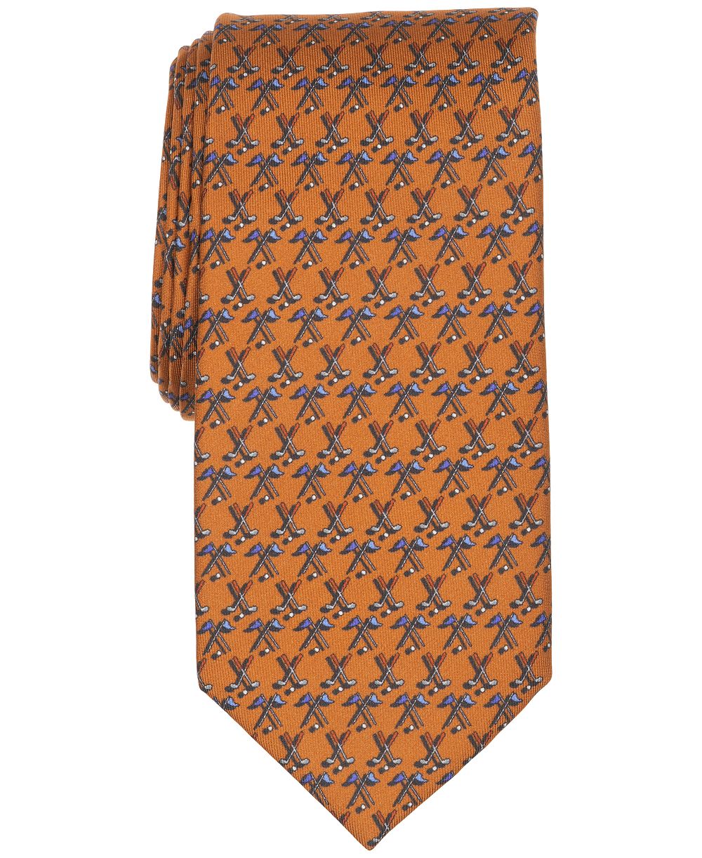 Club Room Men's Golfers Print Classic Tie