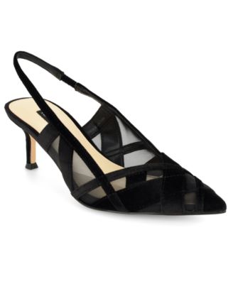 Nine West женские туфли-лодочки Ellite с открытой пяткой и сетчатым узором
