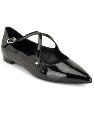 Nine West женские туфли-балетки Jarry с перекрестным ремешком и заостренным носком