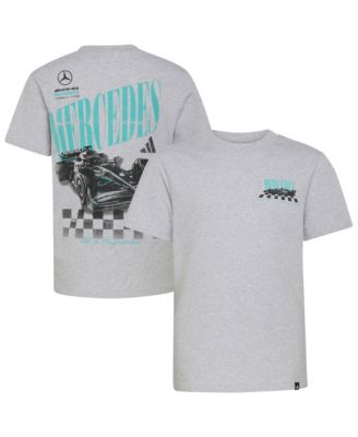 Adidas футболка с графическим принтом Mercedes-AMG Petronas F1 Team для детей