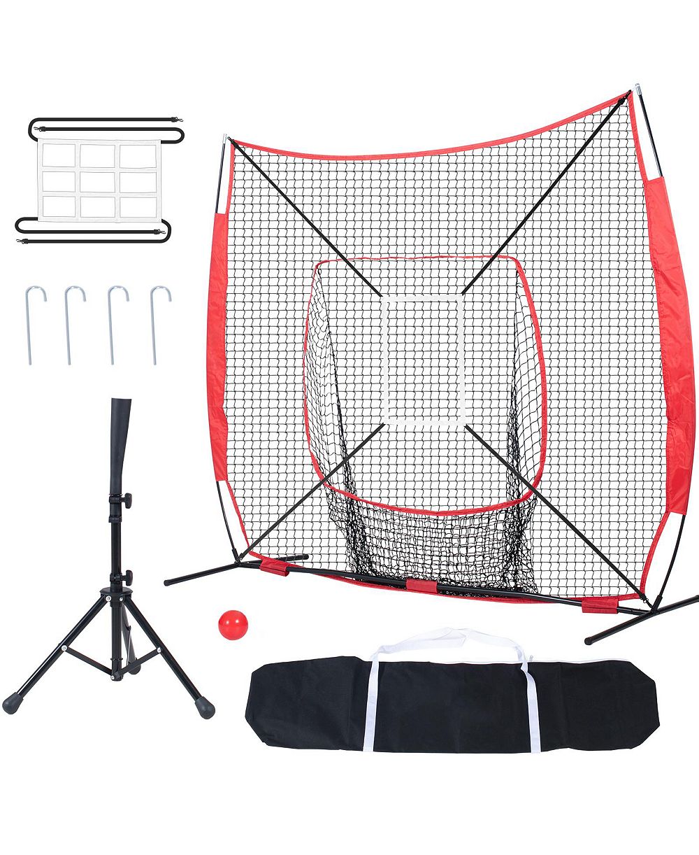 SUGIFT Сетка для тренировок Baseball Softball Practice Net с рамой и сумкой