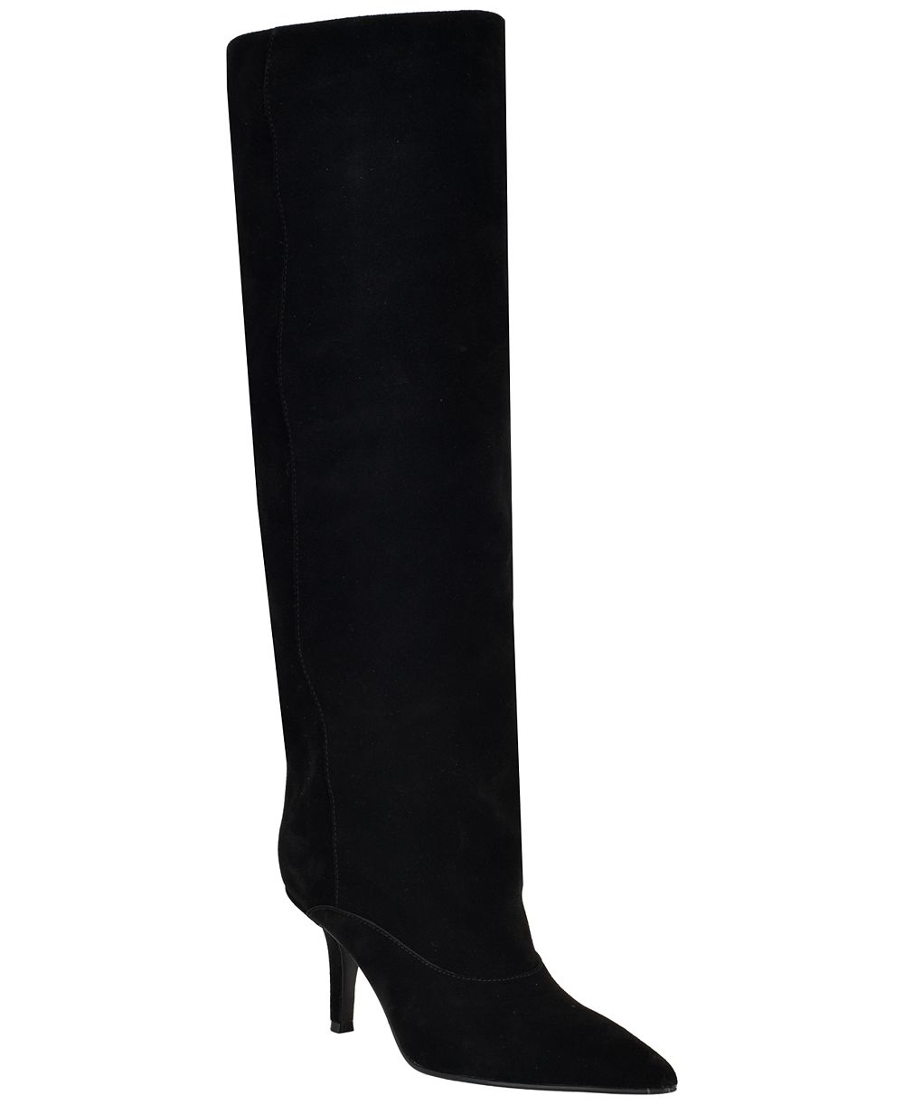 Женские сабо на каблуке GUESS Carolan Tall из замши