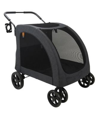 My Duque: Chester Raincover Pet Stroller - Melange