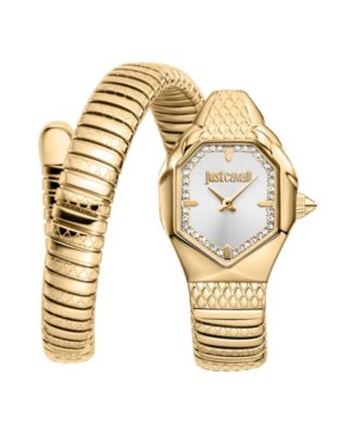 Just Cavalli Women's Aria Quartz IP Stainless Steel Bracelet Watch