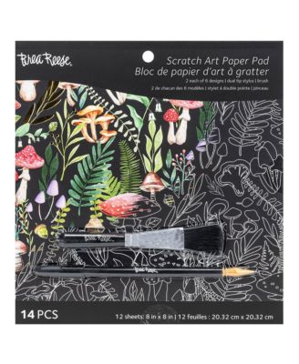 Brea Reese Scratch Art: Paper Pad - Nature