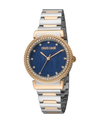 Женские часы Roberto Cavalli Glam Quartz Two Tone из нержавеющей стали