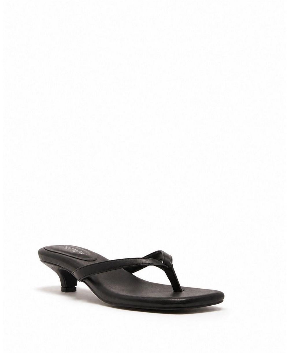 Therapy Australia Women's Heatwave Square Toe Thong Heel