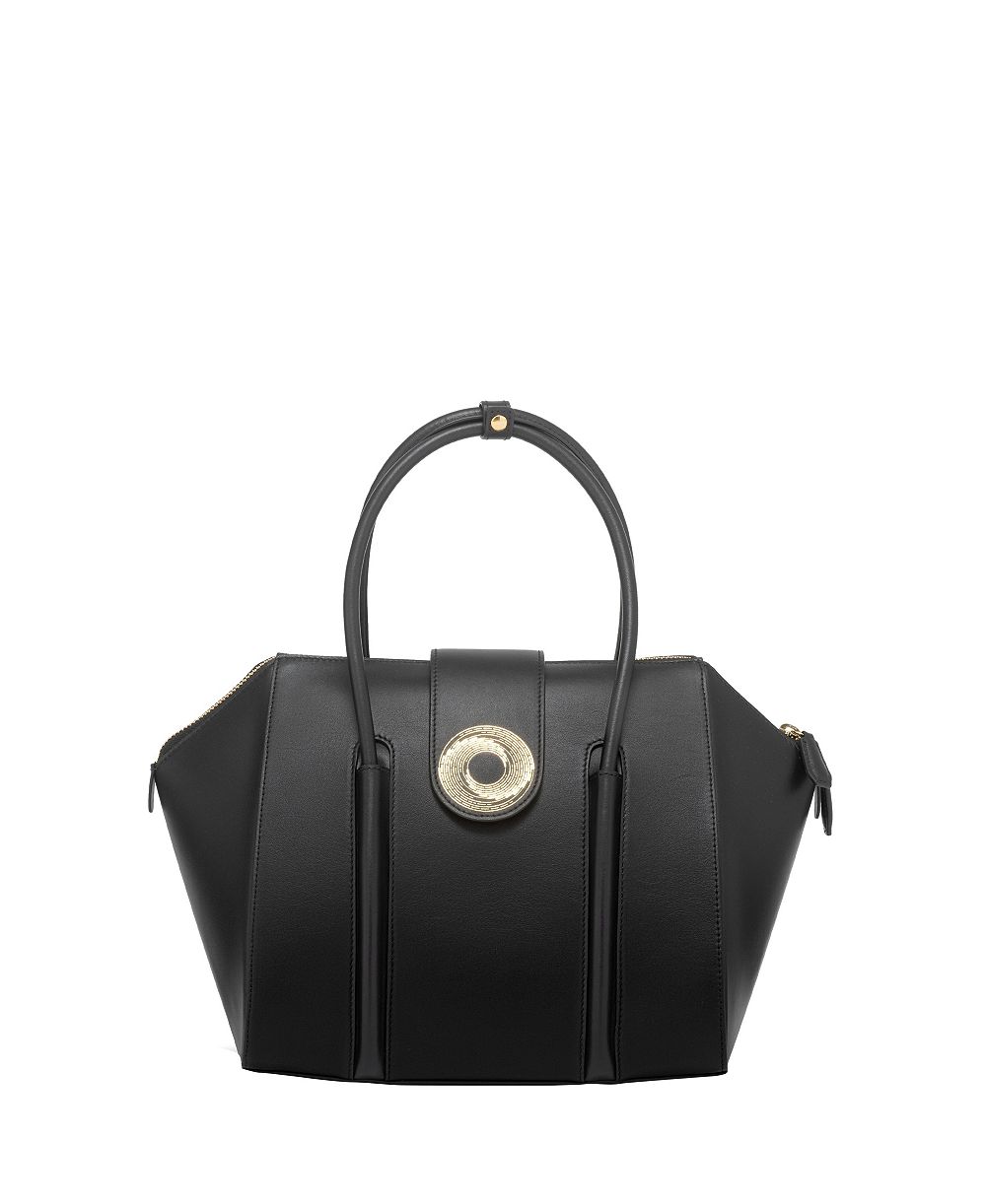 Сумка через плечо Aranyani La Donna Italian Leather с золотым монограммой