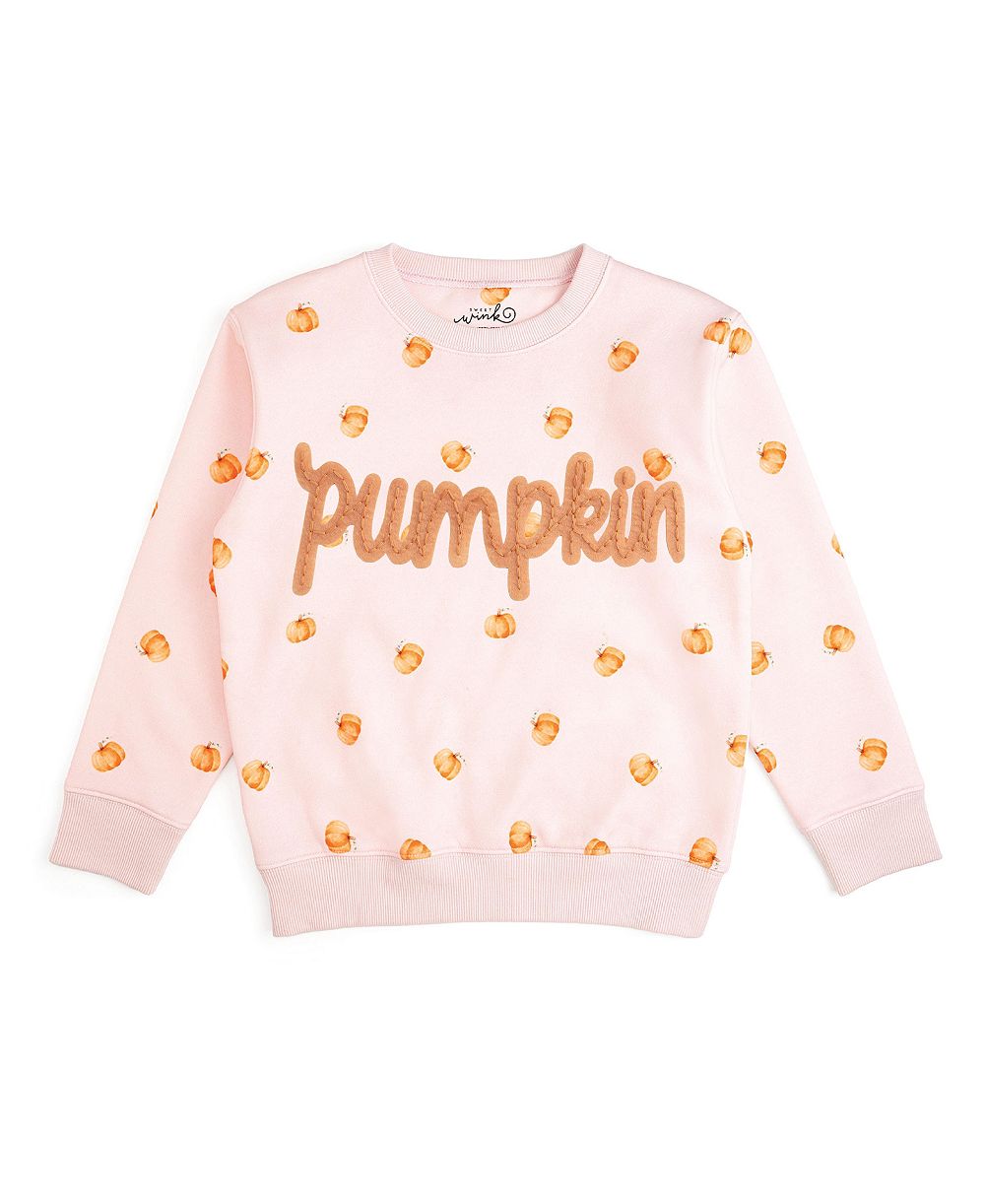 Sweet Wink Детская толстовка с принтом Pumpkin Stitch Patch