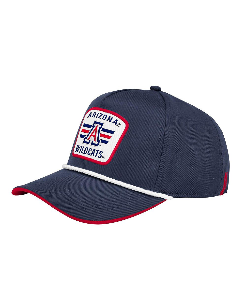 Мужская регулируемая кепка Colosseum Navy Arizona Wildcats Hits the Road Podium