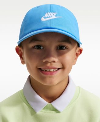 Big Boys and Girls Nike Blue Nike Dri-FIT Wash Club Adjustable Hat