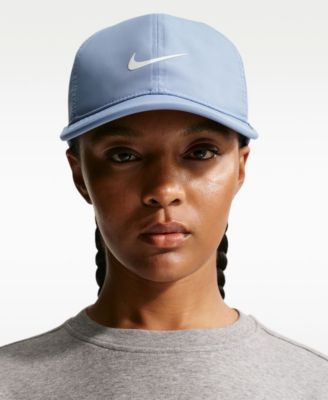 Nike Мужская и Женская регулируемая кепка Blue Featherlight Dri-FIT Club