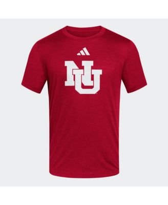 Мужская футболка adidas Scarlet Nebraska Huskers Vault Blend