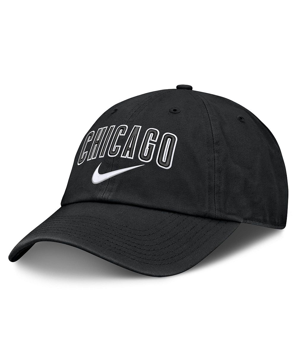 Men's Nike Black Chicago Cubs Primetime Club Adjustable Hat