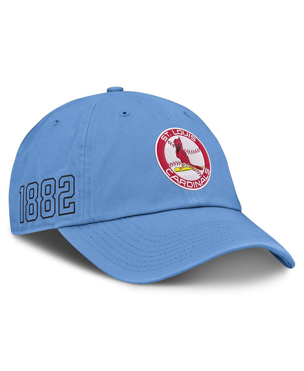 Мужская кепка Nike Light Blue St. Louis Cardinals Cooperstown Club с регулировкой