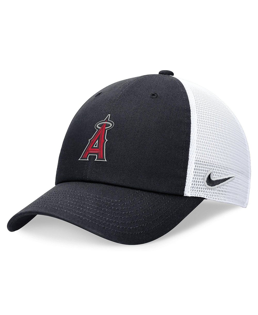 Men's Nike Navy Los Angeles Angels Club Trucker Adjustable Hat